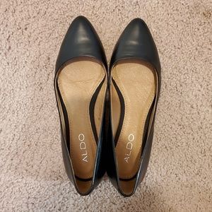 NWOT Black Aldo Flats | Size 7
